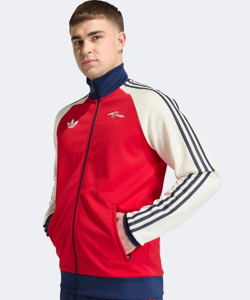 adidas トラックジャケット（色：レッド系）のおすすめ人気商品一覧