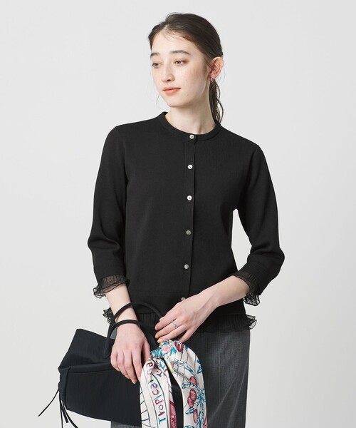 UNITED ARROWS ユナイテッドアローズ フリル着脱 カーディガン UEDAのスタッフボイス｜ユナイテッドアローズ公式通販 - UNITED ARROWS