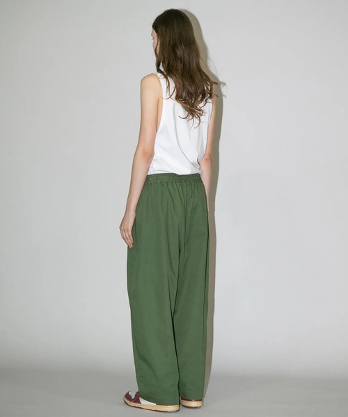 パンツ 「my beautiful landlet」COTTON ＆ POLYESTER × SWEAT WIDE EASY PANTS_18