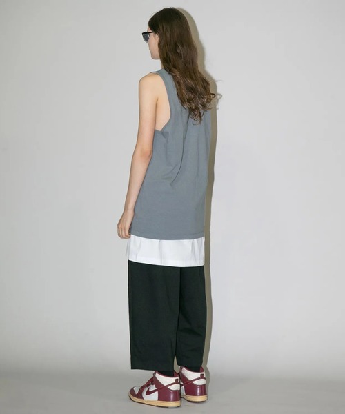 パンツ 「my beautiful landlet」COTTON ＆ POLYESTER × SWEAT WIDE EASY PANTS_13