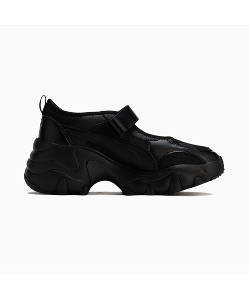 [PUMA] low cut спортивные туфли 24.5cm черный женский 