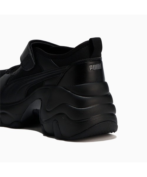[PUMA] low cut спортивные туфли 24.5cm черный женский 