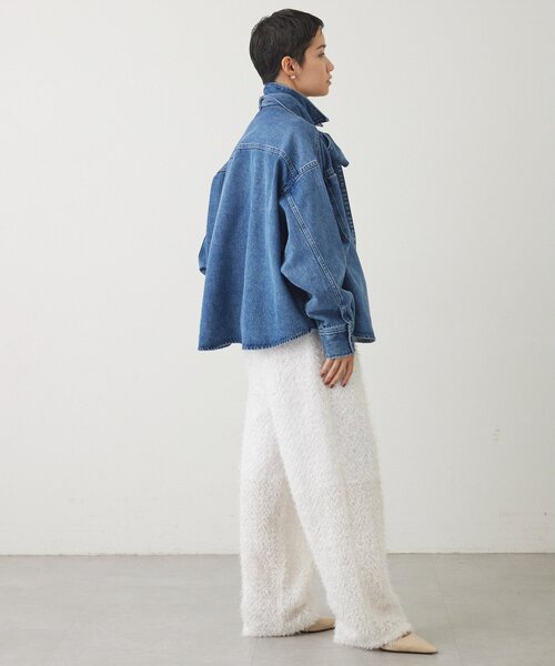 「THE PAUSE」 イージーパンツ FREE ホワイト レディース_画像6