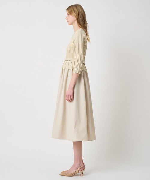 ANAYI（アナイ） ワンピース タフタドッキング ワンピース : ZOZOTOWN