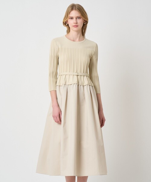 ANAYIワンピース36サイズ ANAYI（アナイ） ワンピース タフタドッキング ワンピース : ZOZOTOWN
