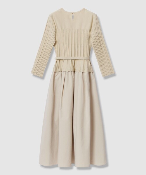 専用【美品】アナイ タフタ切替ワンピース ドッキング ロングワンピース カーキ ANAYI（アナイ） ワンピース タフタドッキング ワンピース : ZOZOTOWN