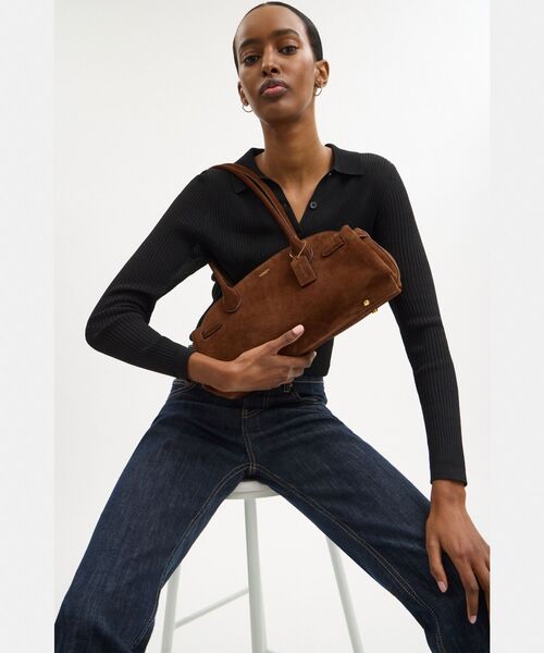「COACH」 ショルダーバッグ ONE ブラウン系その他 レディースの画像