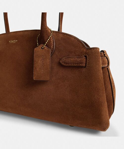 COACH コーチ ワンショルダーバッグ ボディバッグ レザー ブラウン系 COACH コーチ ボディバッグ ワンショルダーバッグ 本革 シボ革