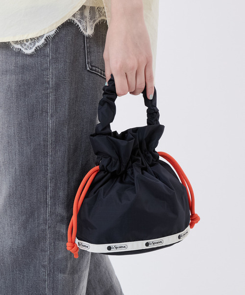 レスポートサック　ショルダー　期間限定値下げ LeSportsac Atelier】W DRAWSTRING CHAIN BAG｜ショルダーバッグ/斜め