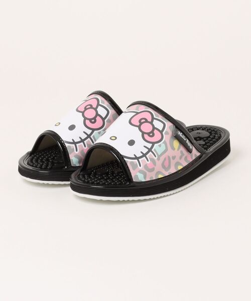 VIBGYOR サンダル 「Sanrio」MM ヒョウ柄レディス健康サンダル(MA