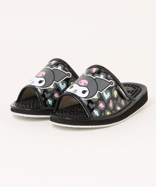 D&G ヒョウ柄サンダル 37 VIBGYOR サンダル 「Sanrio」MM ヒョウ柄レディス健康サンダル(MA