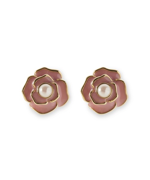 ピアス ローズモチーフ ピアス レディース