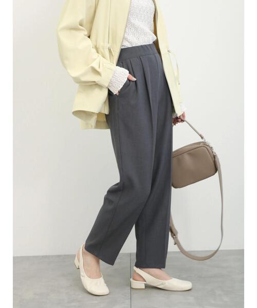 「Samansa Mos2 blue」 パンツ L ネイビー レディース_画像3