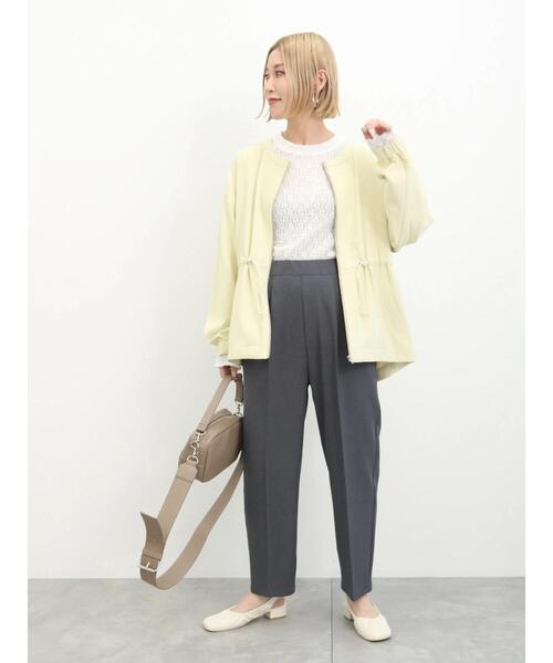 「Samansa Mos2 blue」 パンツ L ネイビー レディース_画像4