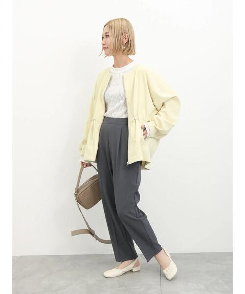 「Samansa Mos2 blue」 パンツ L ネイビー レディース_画像5