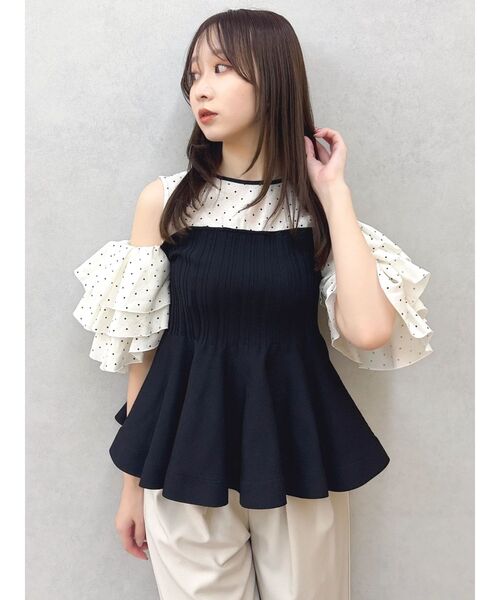 dazzlin（ダズリン） ビスチェライクチュニック レディース : ZOZOTOWN