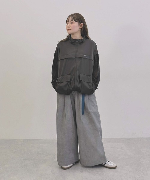 「niko and...」 チノパンツ LARGE ネイビー レディース_画像7