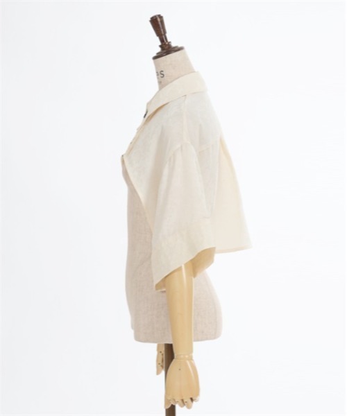 「axes femme」 ボレロ FREE キナリ レディース_画像6