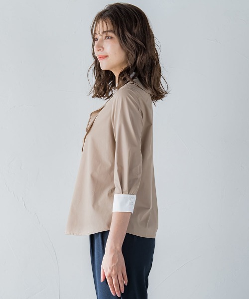 「ketty」 長袖ブラウス M オフホワイト レディース_画像3