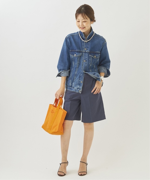 「Plage」 デニムジャケット 38 ブルー レディースの画像