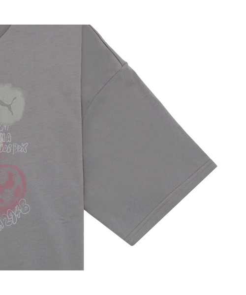 PUMA（プーマ） tシャツ ユニセックス NEKO-san スケッチ グラフィック