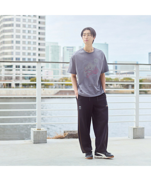 PUMA（プーマ） tシャツ ユニセックス NEKO-san スケッチ グラフィック