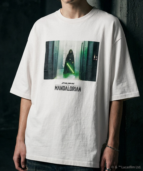STAR WARS スターウォーズ マンダロリアン オーバーサイズ Tシャツ STAR WARS（スター・ウォーズ） tシャツ マンダロリアン 半袖Tシャツ