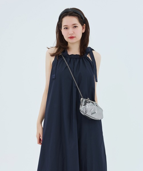 「TINA：JOJUN」 ショルダーバッグ F シルバー レディース_画像6