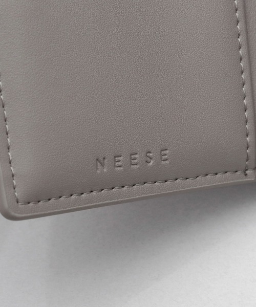 A.M.S. ミニ 二つ折り 二つ折り財布 財布 NEESE（ニーズ） 手帳型