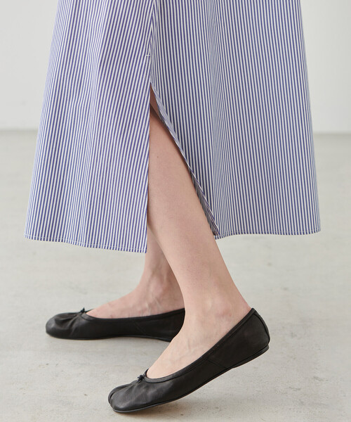 「LE GLAZIK」 半袖ワンピース 36 ブルー系その他 レディース_画像6
