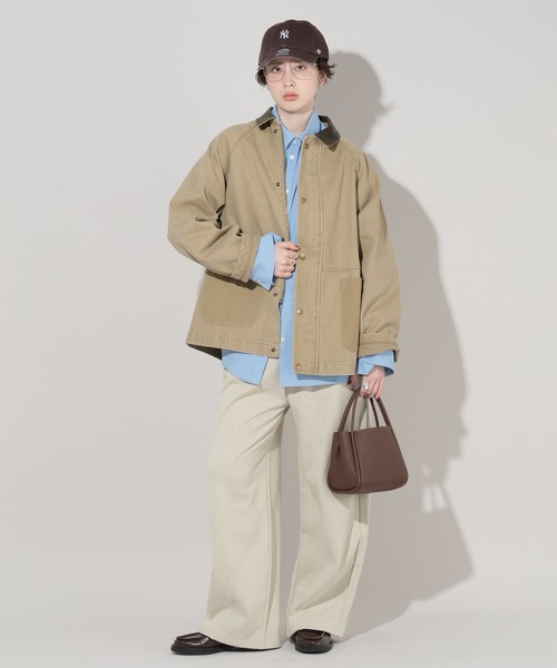 「GEORGE'S」 デニムジャケット SMALL ブルー レディース_画像5