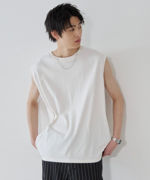 WEGO（ウィゴー） タンクトップ WEGO/「26年春夏新作」コットンクルー