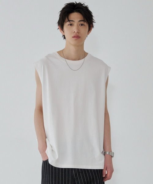 WEGO（ウィゴー） タンクトップ WEGO/「26年春夏新作」コットンクルー