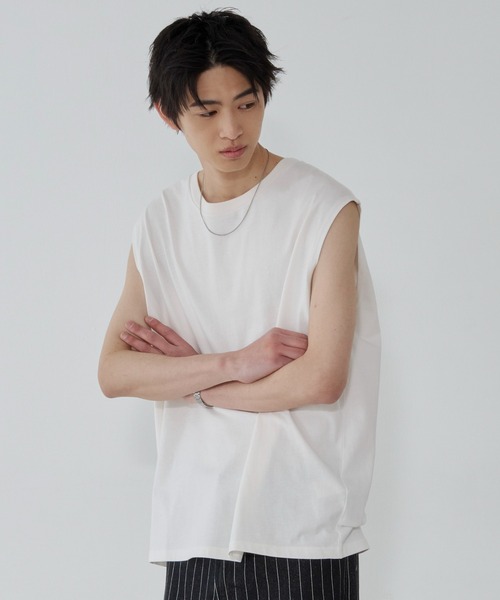 WEGO（ウィゴー） タンクトップ WEGO/「26年春夏新作」コットンクルー