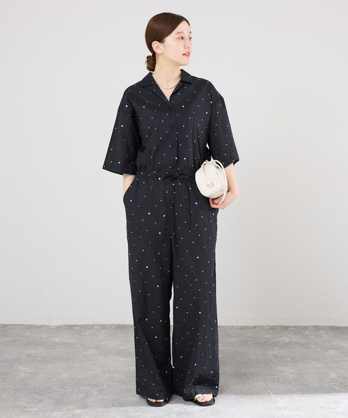 オールインワン 別注 COUTURE D'ADAM/クチュールドアダム Tiered Jamp suit 26SS-278 レディースの画像