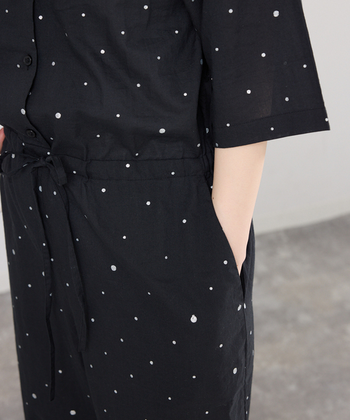 オールインワン 別注 COUTURE D'ADAM/クチュールドアダム Tiered Jamp suit 26SS-278 レディースの画像