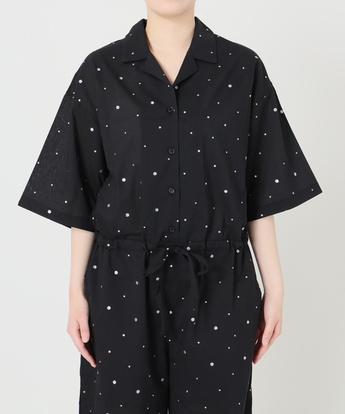 オールインワン 別注 COUTURE D'ADAM/クチュールドアダム Tiered Jamp suit 26SS-278 レディースの画像