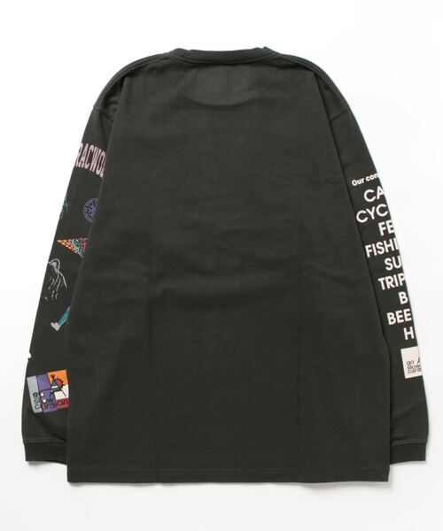 「go slow caravan」 長袖Tシャツ LARGE セージグリーン メンズ_画像2