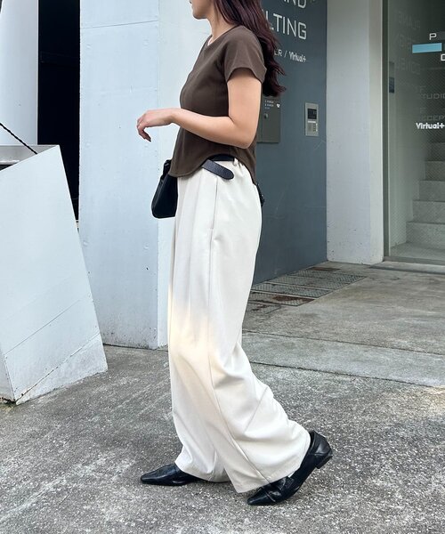 tシャツ コルセットT レディースの画像
