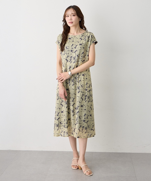 ワンピース 「Liberty」リバティプリントワンピースの画像