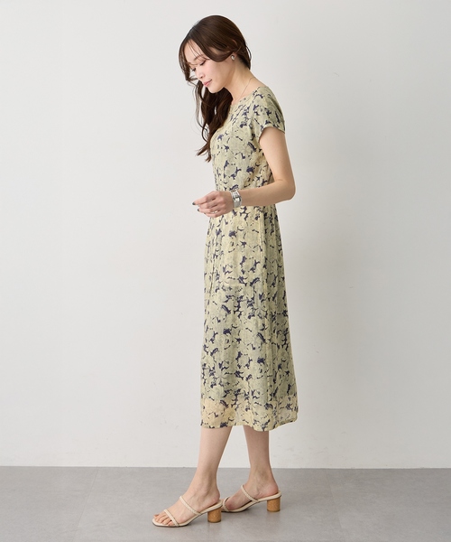 ワンピース 「Liberty」リバティプリントワンピースの画像