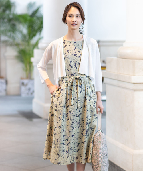 ワンピース 「Liberty」リバティプリントワンピースの画像