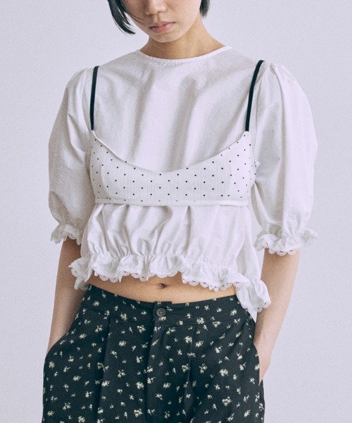 EN NEUME Petit Dot Bra Top レディース : ZOZOTOWN Yahoo!店 - 通販