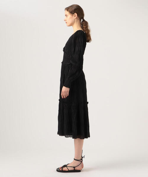 「sea new york」 長袖ワンピース X-SMALL バーガンディー レディース_画像3