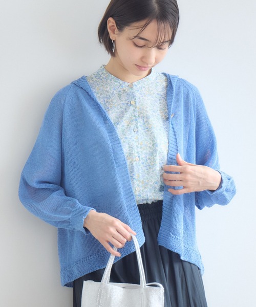 ブラウス シャツ 「MADE IN JAPAN」NAZANIN/ナザニン プリントブラウスMade With Liberty Fabricsの画像
