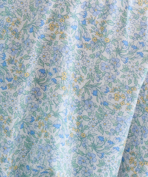 ブラウス シャツ 「MADE IN JAPAN」NAZANIN/ナザニン プリントブラウスMade With Liberty Fabricsの画像