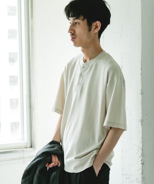 URBAN RESEARCH DOORS（アーバンリサーチドアーズ） ヘンリーネック t
