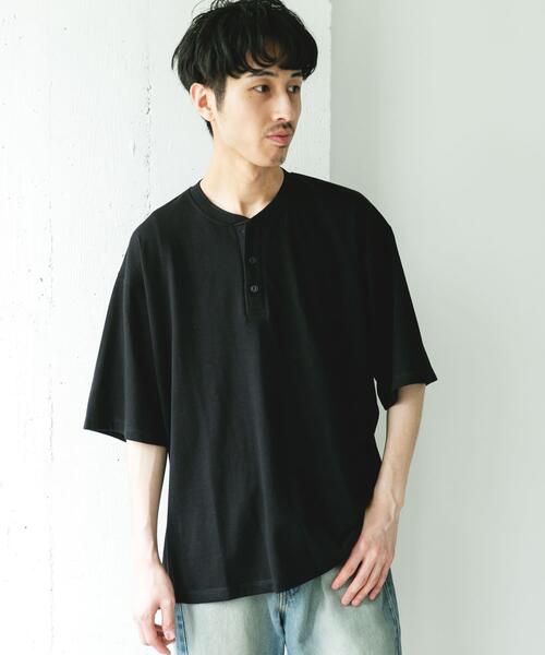 URBAN RESEARCH DOORS（アーバンリサーチドアーズ） ヘンリーネック t