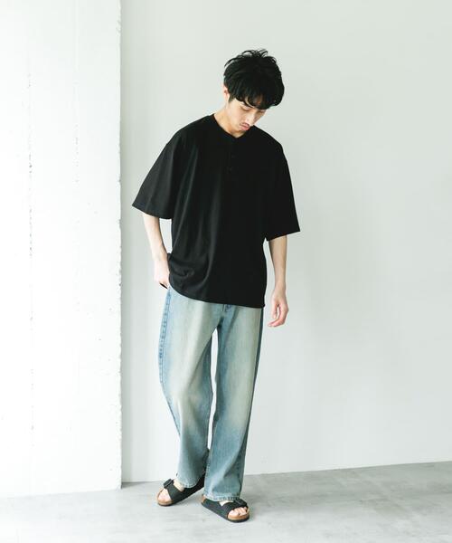 URBAN RESEARCH DOORS（アーバンリサーチドアーズ） ヘンリーネック t