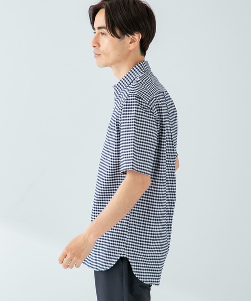 「URBAN RESEARCH ROSSO MEN」 半袖シャツ X-LARGE ホワイト メンズ_画像5